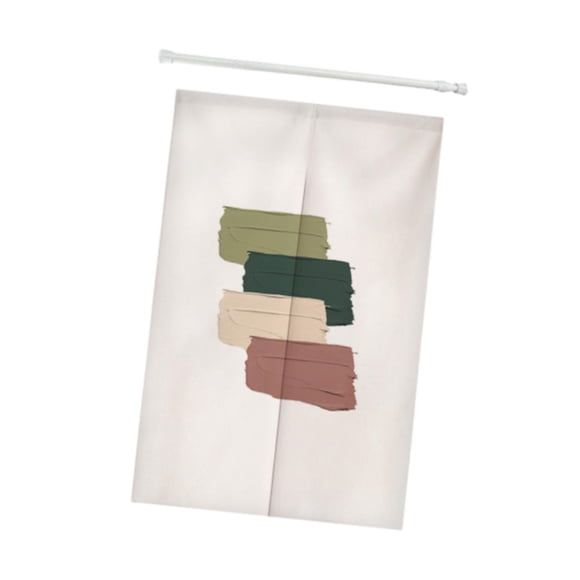 Cortina De Puerta De Estilo Nórdico, Mampara De Puerta Minimalista Para Apartamento, Baño, Estilo Hogareño A