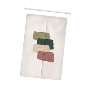 Bothyi - Cortina De Puerta De Estilo Nórdico, Mampara De Puerta Minimalista Para Apartamento, Baño, Estilo Hogareño A