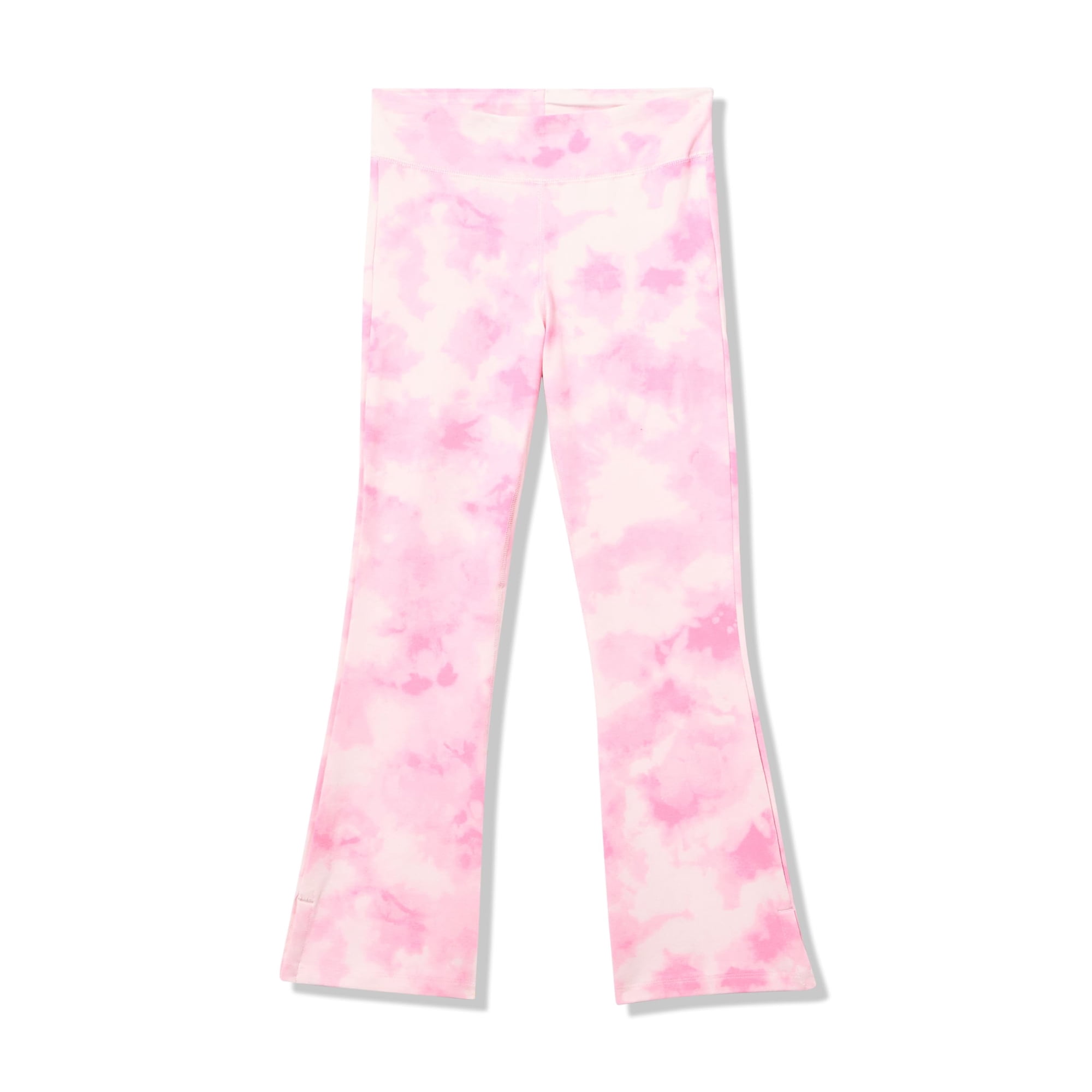 Leggings Acampanados Con Estampado Tie Dye Rosa Para Niñas Gap, Talla L