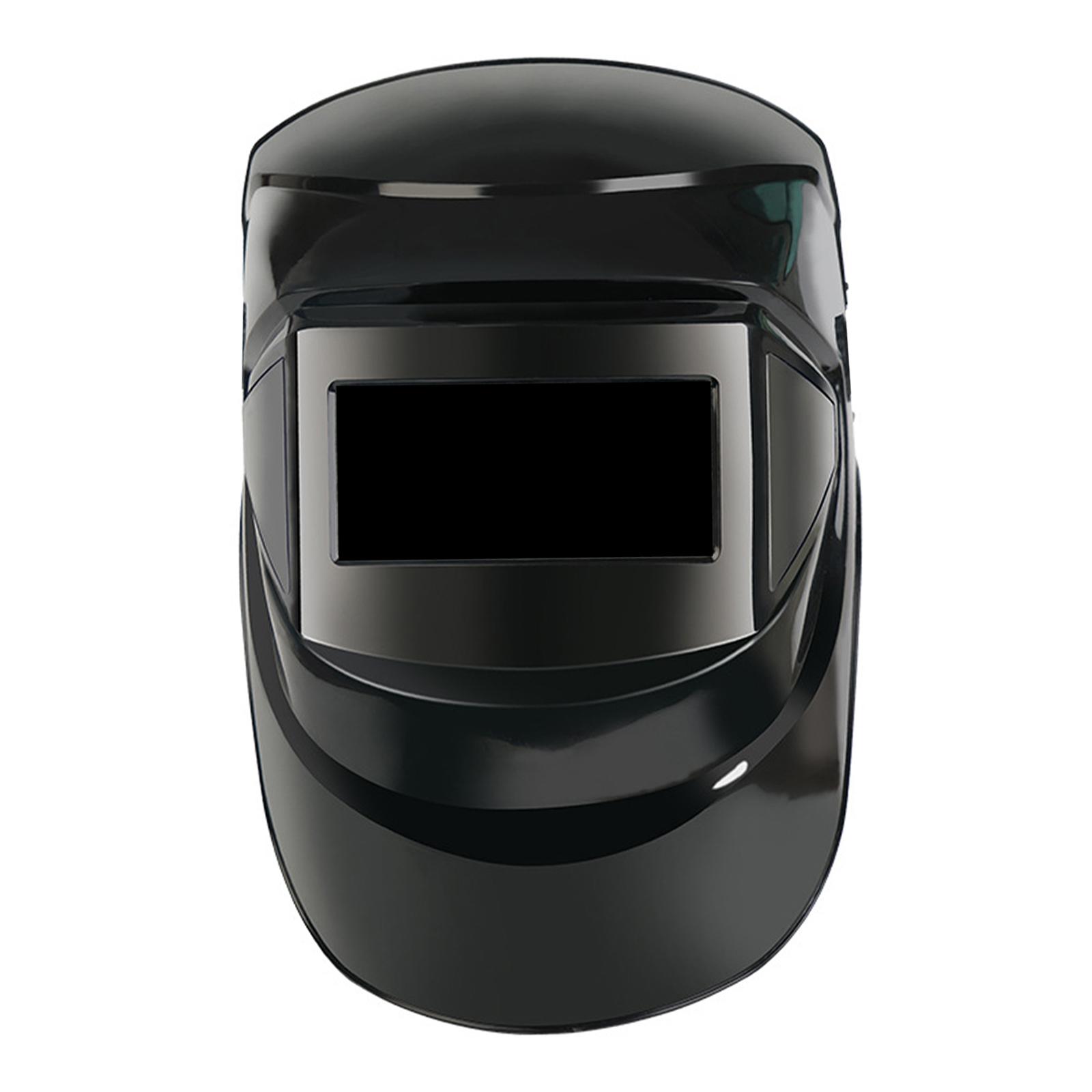 Magideal - Usar Capucha De Soldadura Protección Completa Gorra De Trabajo Resistente Al Calor Sombrero Gafas De Soldadura Gafas De Soldador Lente De Pc Protector