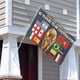 thumbnail image 5 of Copa Mundial de la FIFA Bandera impresa con temática, regalo perfecto para fanáticos, amigos y familiares, y adecuada para actividades al aire libre e interiores, decoraciones de fiesta. 60*90CM, 5 of 6