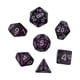 thumbnail image 3 of Juego De Dados Poliédricos De 7 Piezas Accesorios De Juego De Mesa Duraderos Para Juego De Cartas Cafe Violet Argent, 3 of 5