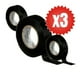 thumbnail image 2 of Pack x3 Cinta Eléctrica de PVC 3M™ Temflex™ 165 negro, 2 of 3