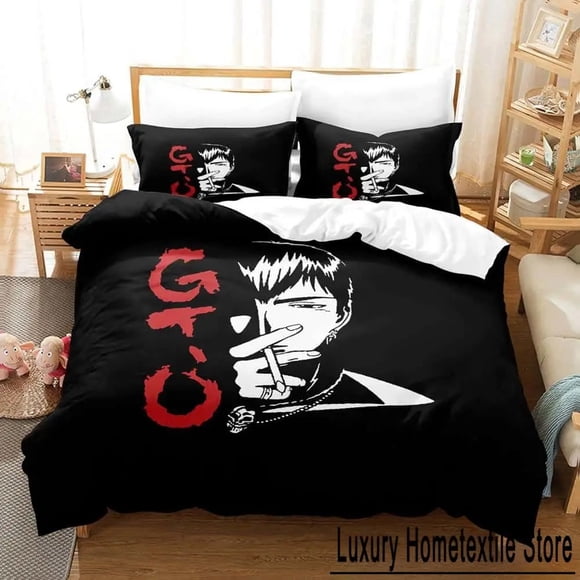 Great Teacher Onizuka GTO Bedding Set Bed Set Adult Kid Bedroom Duvet cover Sets Bed Sheets