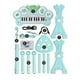 thumbnail image 3 of Teclado Electrónico Piano Azul Para Niños Musical Con Micrófono, 3 of 3