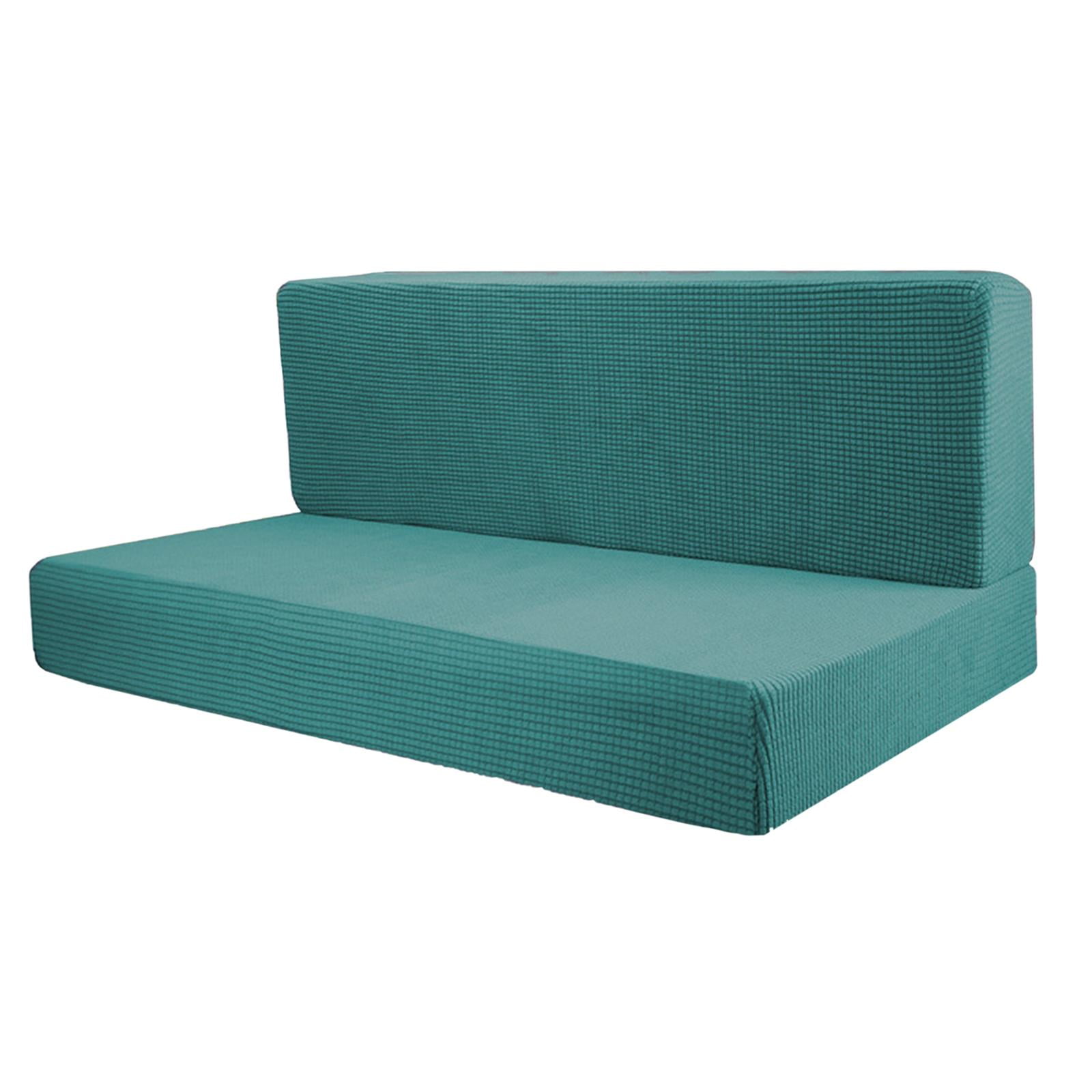 Magideal - Fundas Para Asientos De Vehículos Recreativos, Fundas Para Cojines De , Fundas Para Bancos, Protectores De Muebles Para Sofá, 2 Piezas , Verde Verde Esmeralda
