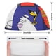 thumbnail image 2 of 2 perros estúpidos Gorro de Natación de Licra, Gorro de Baño de Tela Cómoda, Gorro Elástico Antideslizante para Hombres, Mujeres y Niños, 2 of 6