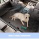 thumbnail image 5 of Funda de asiento de coche para perros ELLINI, extensor de asiento trasero, capacidad 180 kg, 5 of 7