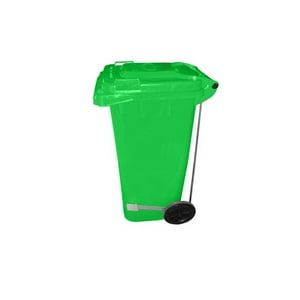 Imahe - Basurero Con Pedal 120 Lts. Color Verde