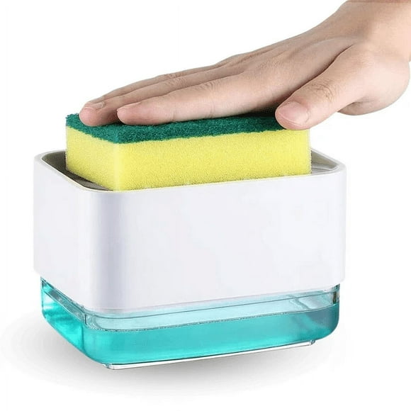 Dispensador de Lavalozas con Porta Esponja