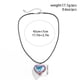 thumbnail image 2 of Gargantilla con colgante de corazón grande: collar de cristal grueso con forma de corazón hinchado para mujer, joyería Y2K, regalo para adolescentes., 2 of 6