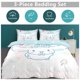 thumbnail image 2 of 3PCS Cinnamoroll Bedding Set Comforter Duvet Cover Set Quilt Cover for Kids Teens Bedroom Decoration, 2 of 5