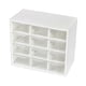 thumbnail image 4 of Cajón de escritorio, accesorios, caja de almacenamiento para manualidades, organizador de escritorio, 12 compartimentos, para colección, aparatos para, 4 of 5