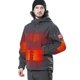 thumbnail image 1 of Chaqueta Térmica DEWBU Gris XL con Pack de Batería 12 V, 1 of 6