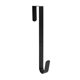 thumbnail image 2 of Colgador de guirnaldas Sattiyrch 12 para puerta de entrada de acero (negro), 2 of 7