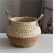 thumbnail image 3 of Maceta Mimbre Cesta De Yute Jardinería Decoración Hogar 29x30x35 Cm, 3 of 4