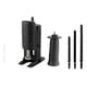 thumbnail image 2 of Adaptador De Sierra Para Taladro + 3 Hojas Madera Metal Pvc negro, 2 of 4