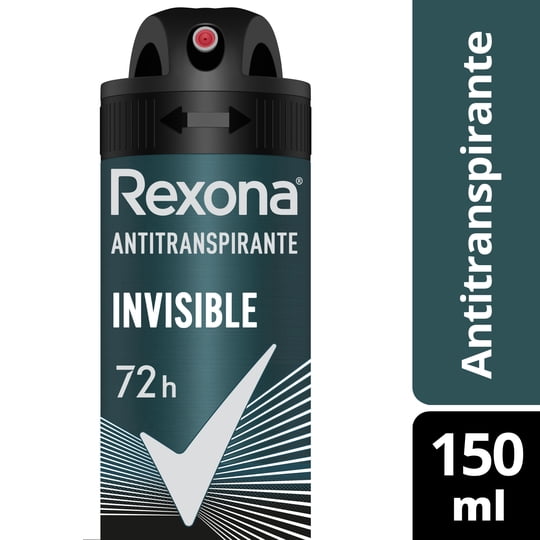 Desodorante Aerosol Rexona Men Invisible Hombre