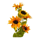 thumbnail image 2 of Ramo girasoles artificiales 68 cm decoración, 2 of 3