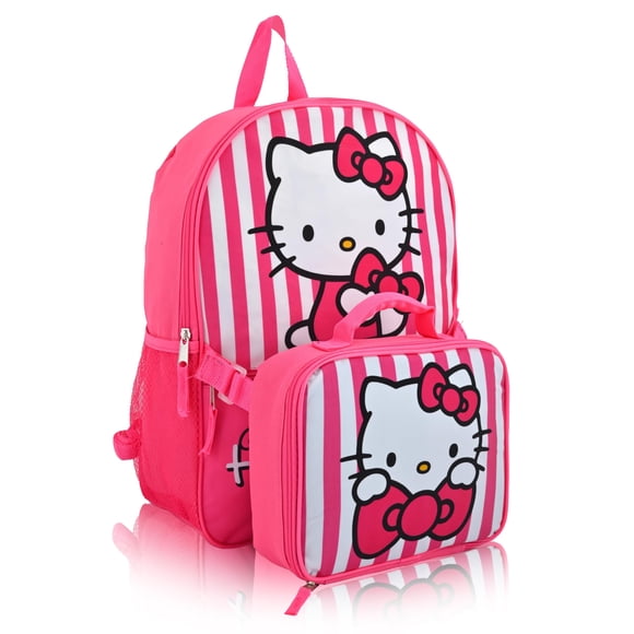 Mochila Fast Forward Sanrio Hello Kitty con lonchera para niñas