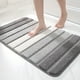 thumbnail image 2 of Transform Your Bathroom with our Extra Soft Absorbent Premium Bath Rug - Non-Slip Comfortable Bath Mat for Tub, Shower, and Bath Room - Beautiful Blue Color - Perfect Bathroom Accessory and Supply, 2 of 5