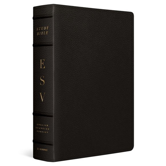 Biblia Crossway ESV de gran formato en cuero de búfalo