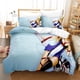 thumbnail image 1 of New Fashion Anime Game Blazblue Bedding Set Cartoons three-piece set Adult Kid Bedroom Duvet cover Sets Home Textiles Bed Sheets, 1 of 5