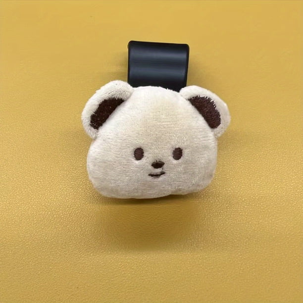 Cute Bear Car Seat Back Row Multi-function Hook Net - The Perfect Car Accessory for Kids!