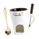 thumbnail image 3 of Taza Para Fondue De Chocolate Fundidor De Chocolate Hogar Aniversario Helado Taza Para Olla Caliente Blanco, 3 of 5