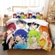 thumbnail image 1 of New Marginal#4 Kiss kara Tsukuru Big Bang Bedding Set Cartoon Anime three-piece set Adult Kid Bedroom Duvetcover Sets 3D Kawaii Bed Sheets, 1 of 5