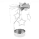thumbnail image 1 of Decoración Navide?a Vela Giratoria Titular De Luz De Té Candelabro Estrella, 1 of 5