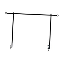 Magideal - Soporte De Varilla Sobre La Mesa Con Abrazaderas, Soporte De Fondo De Arco De Mesa Para Acción De Gracias, Fiesta De Decoración Navideña De Cumpleaños