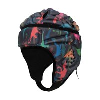 Magideal - Casco De Rugby, Gorra Protectora, Accesorios, Equipo De Protección, Casco De Rugby Ajustable, Protector De Cabeza De Rugby Para Lanzador, Béisbol Depo Vistoso