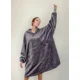 thumbnail image 1 of Maxi Poleron Sherpa Bata Manta Capucha. Frazada Invierno, 1 of 3