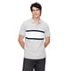 thumbnail image 1 of Polo GAP Stretch Piqué para hombre, color gris jaspeado, talla XL, 1 of 5