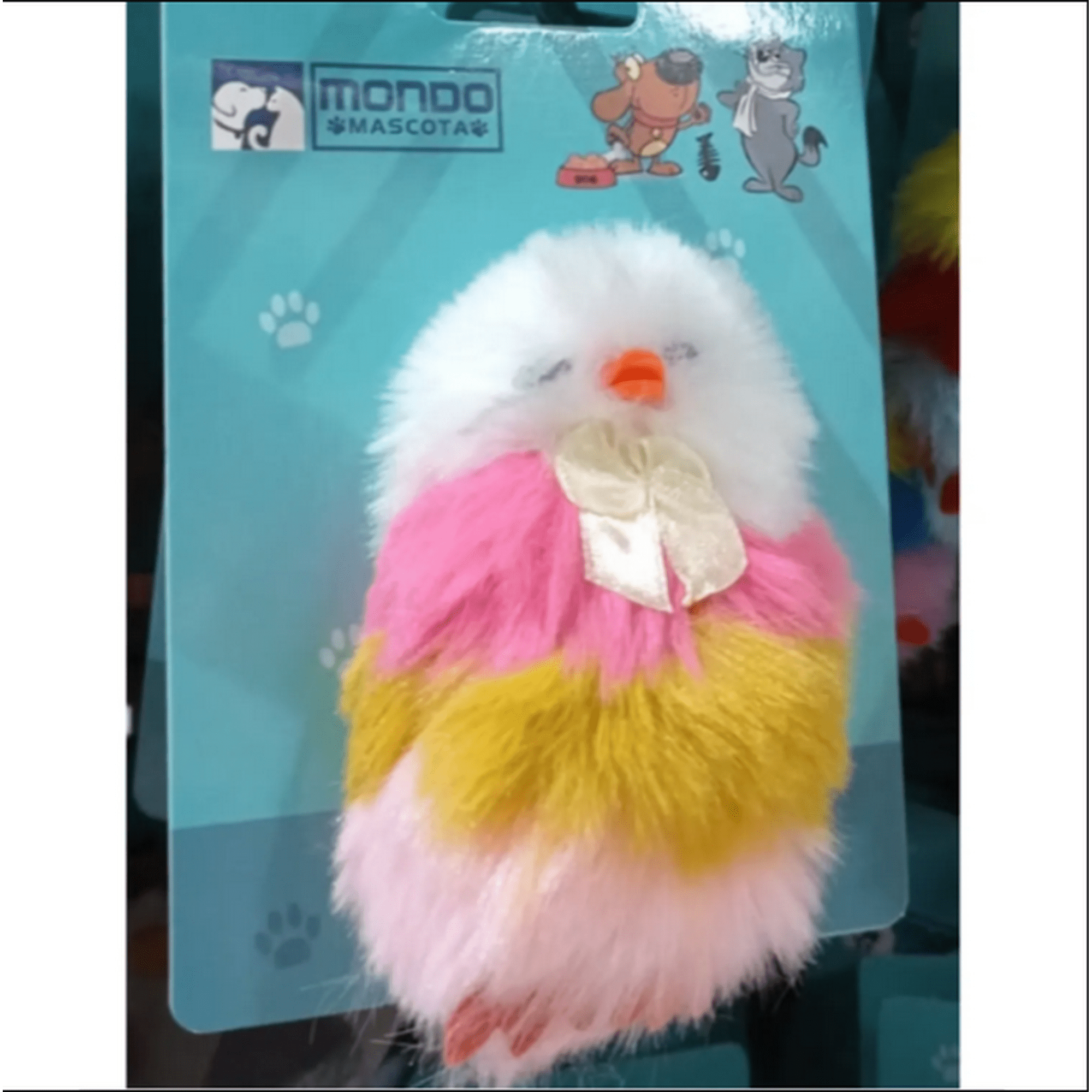 Genérico - Juguete Pollito Multicolor Para Gato
