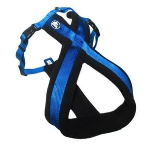 Mascan - Arnés Cruzado Acolchado Talla S Azul Perros