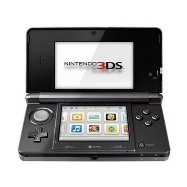 Nintendo 3DS Cosmo Black + con Stylus (Reacondicionada)