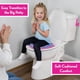 thumbnail image 4 of Asiento de entrenamiento para ir al baño Barbie Soft con gancho de almacenamiento para inodoro, 4 of 6