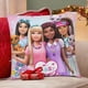 thumbnail image 4 of Funda de Almohada Barbie Terciopelo 50cm x 50cm, 4 of 6