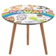 thumbnail image 1 of Kawaii-theme Fitted Round Tablecloths Elastic Edged Table Covers Waterproof Table Cloth for Kitchen Holiday Party Tables Decor 150cm, 1 of 6