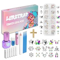 Kit Tooth Gem Luretrap Y2K Trendy Con 30 Piezas De Cristal