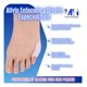 thumbnail image 3 of Protectores de Dedo Pequeño Juanete de Sastre Gel Suave Blanco Unica, 3 of 3