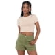 thumbnail image 1 of Polera Mujer Manga Corta Crop Cotton Spx Beige Corona, 1 of 5