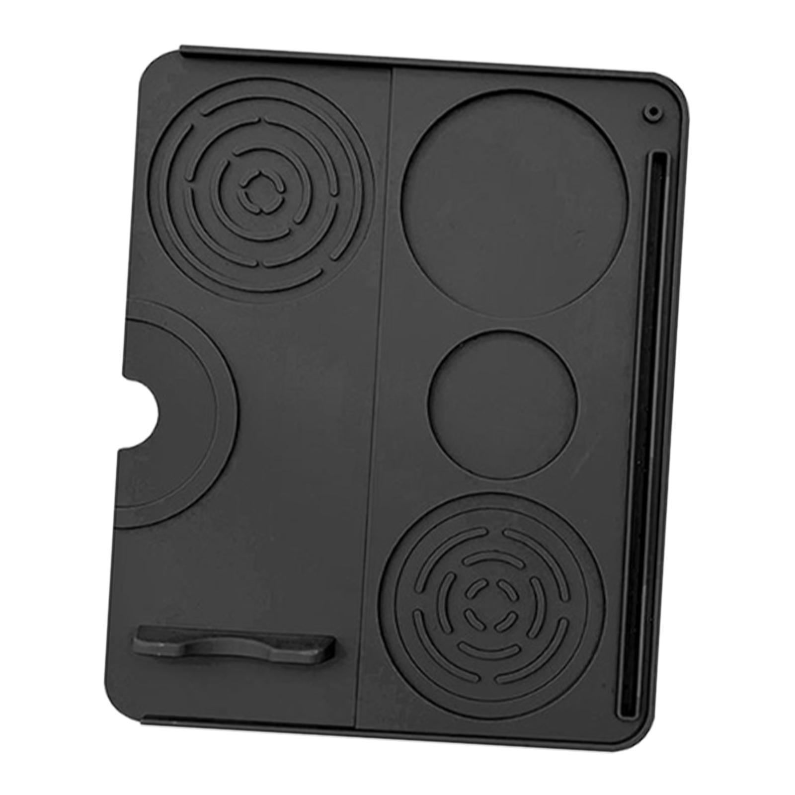 Bothyi - Tapete De Silicona Antideslizante Para Apisonar Espresso, Para Barra De Café, Mostrador De Casa, Color Negro
