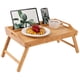 thumbnail image 1 of Charola de bambú para cama Rossie Home para laptops de hasta 15.6'', 1 of 5