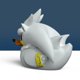 thumbnail image 4 of Figura coleccionable de vinilo con forma de pato de goma TUBBZ, color plateado, 9 cm, 4 of 6