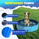 thumbnail image 4 of Piscina plegable para perros COMMOUDS para niños y perros de 100 x 20 cm, 4 of 7
