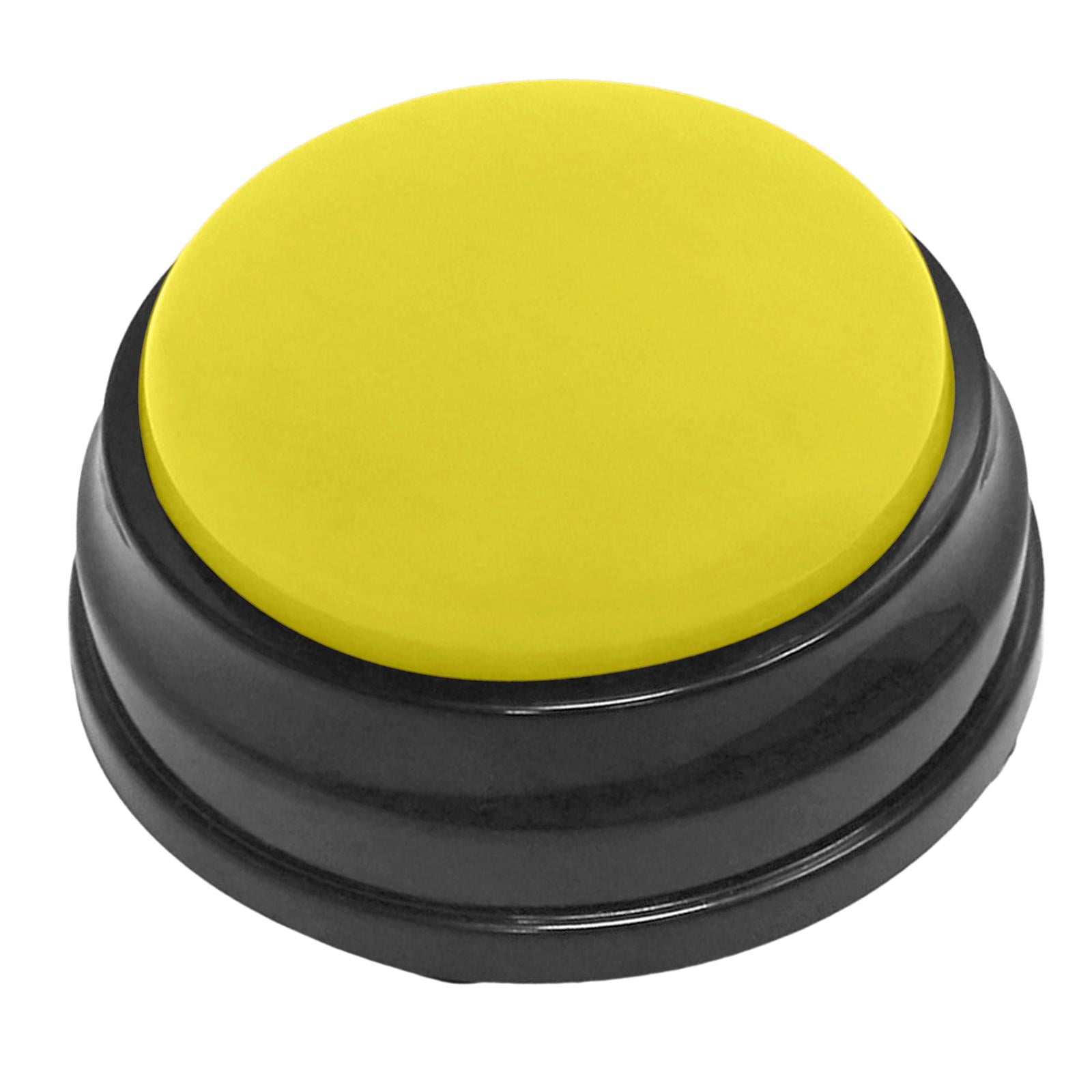 Magideal - 4x Botón De Conversación Grabable Comunicación Niños Botón De Sonido De Grabación , Un Amarillo