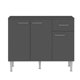 thumbnail image 2 of Mueble Cocina Base Evadro Grafito, 2 of 7